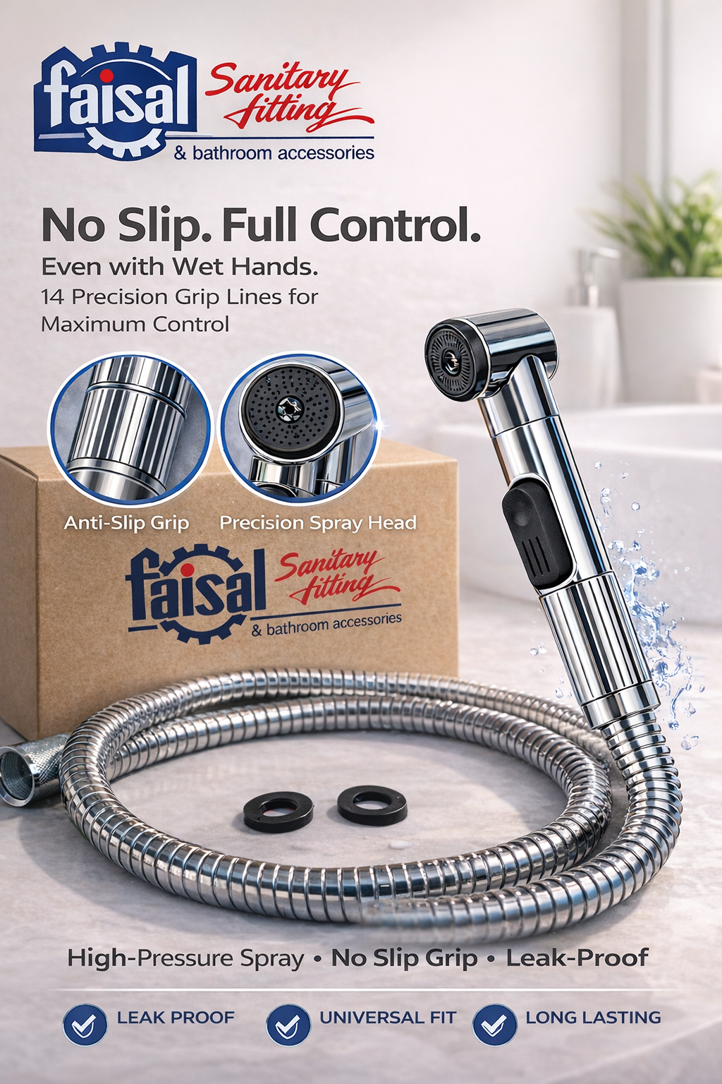 Muslim Shower/Toilet Shower Complete Faisal