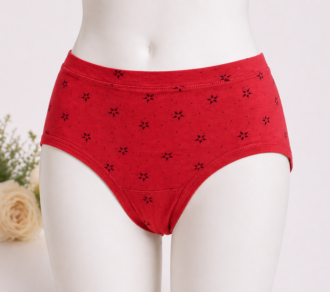 Women’s Soft Cotton Printed Panty – Breathable Everyday Comfort Underwear