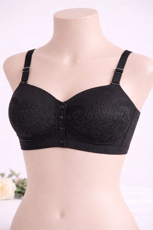 Front Closure Lace Bra